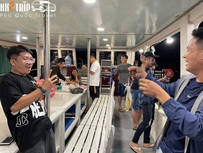 Your Ultimate Guide to Night Squid Fishing in Phu Quoc Enjoying the catch of fresh squid