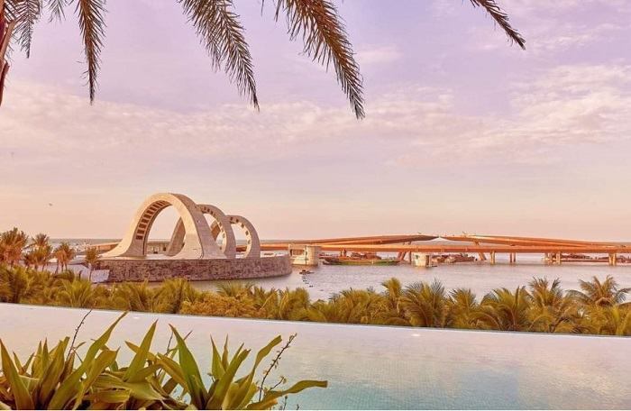 Kiss Bridge Phu Quoc at Sunset Town