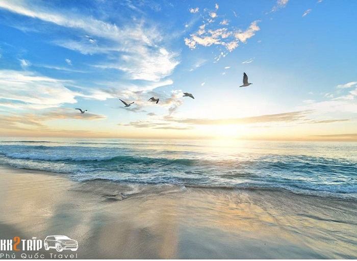 Tranquil Ong Lang Beach in Phu Quoc, Vietnam