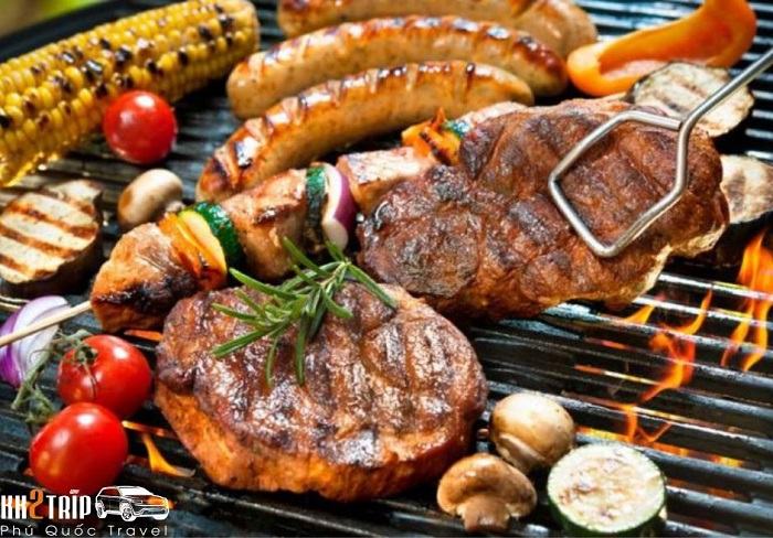 BBQ on the beach at Ong Lang, Phu Quoc