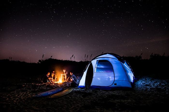 Camping on Hon Gam Ghi Island in Phu Quoc