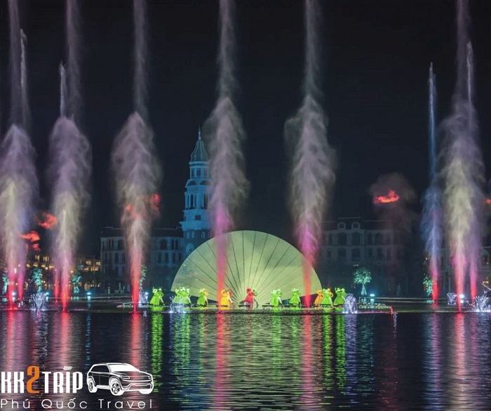Tìm Hiểu Về Các Show Nhạc Nước Phú Quốc: Lịch Diễn và Giá Vé? Show nhạc nước biểu diễn tại Phú Quốc
