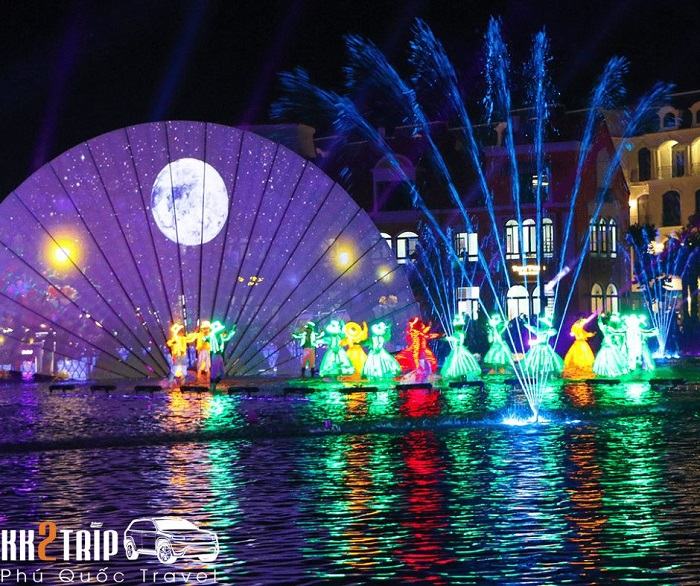 Tìm Hiểu Về Các Show Nhạc Nước Phú Quốc: Lịch Diễn và Giá Vé? Show nhạc nước biểu diễn tại Phú Quốc